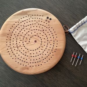 Cribbage Board - Round - BNIB